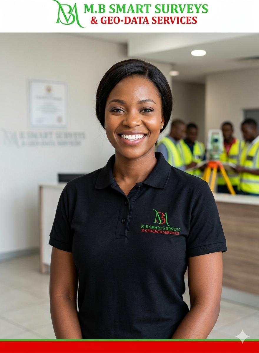 A satisfied client smiling